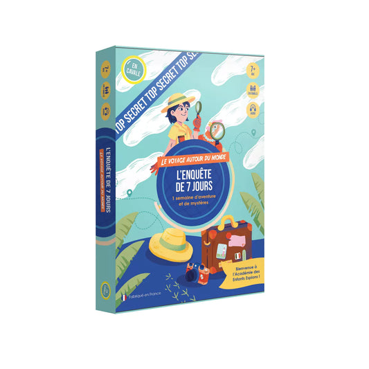 L'enquête de 7 jours - Devenez un Agent Secret avec l'Enquête autour du Monde