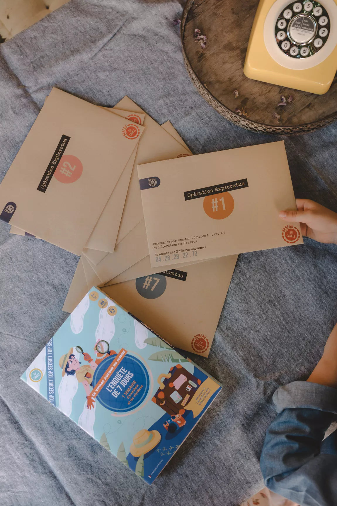 L'enquête de 7 jours - Devenez un Agent Secret avec l'Enquête autour du Monde