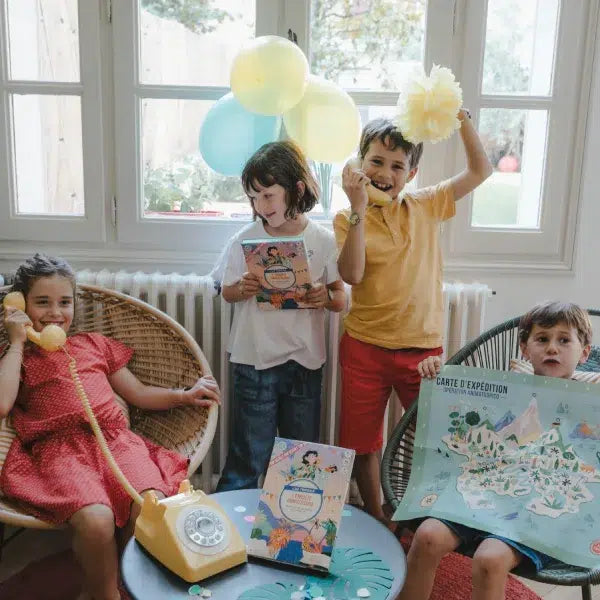 Tropical Island Treasure Hunt - On the Run: Unforgettable Birthday for Children from 7 to 10 years old