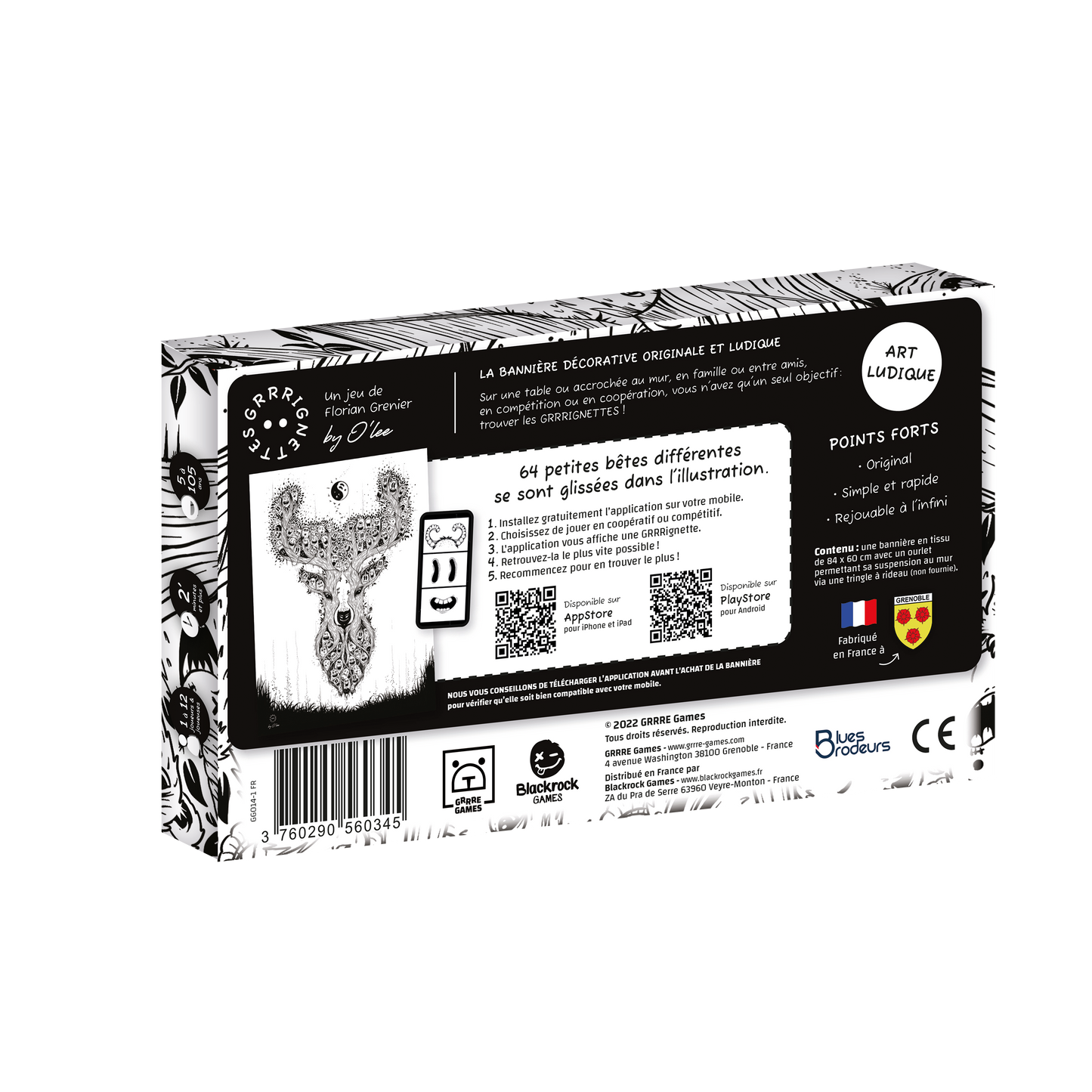 Jeu Cherche et Trouve les GRRRIGNETTES - bannière décorative et ludique