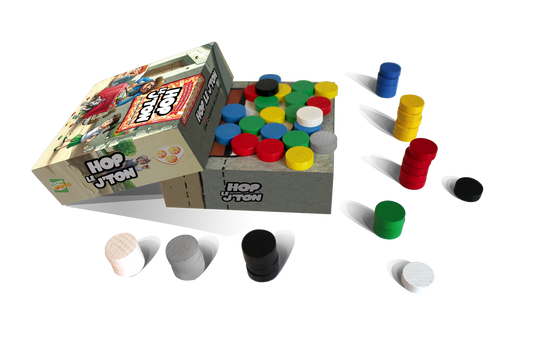 Hop le J'ton - Made in France - Jeux Opla