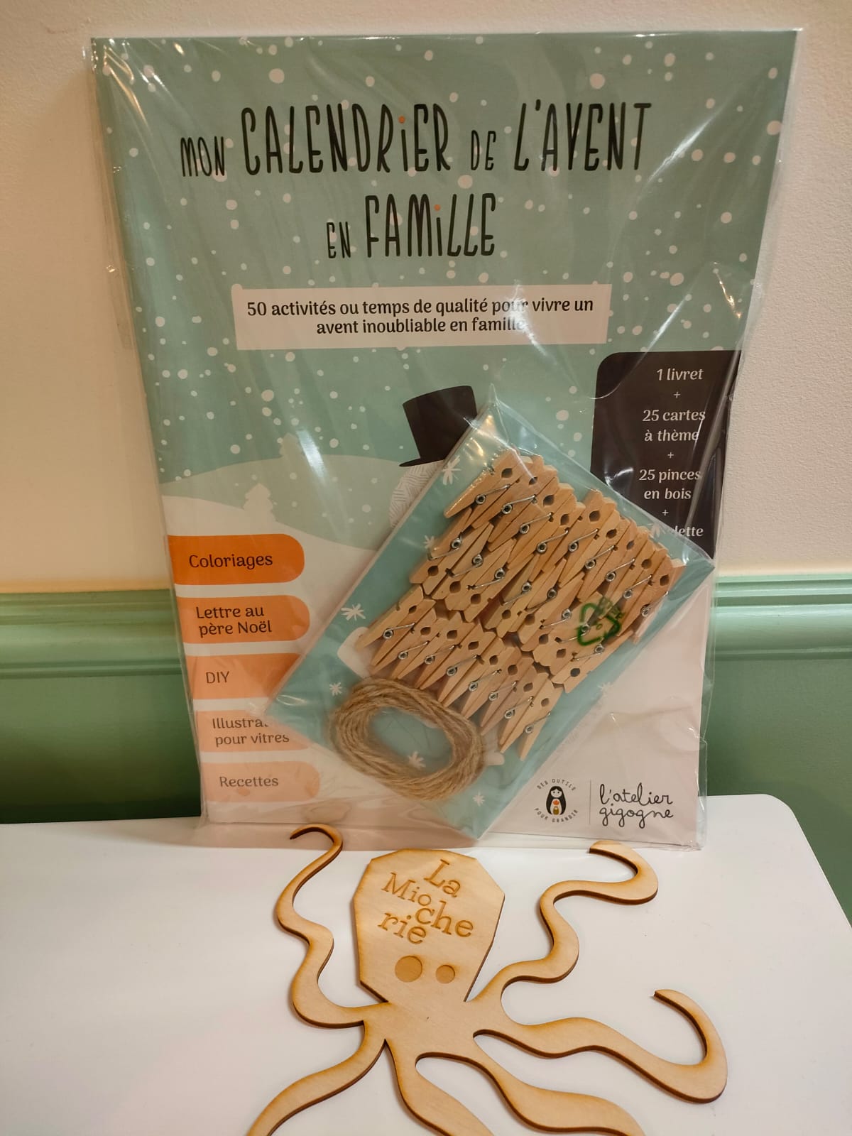 Family Advent calendar - Made in France - L'atelier Gigogne
