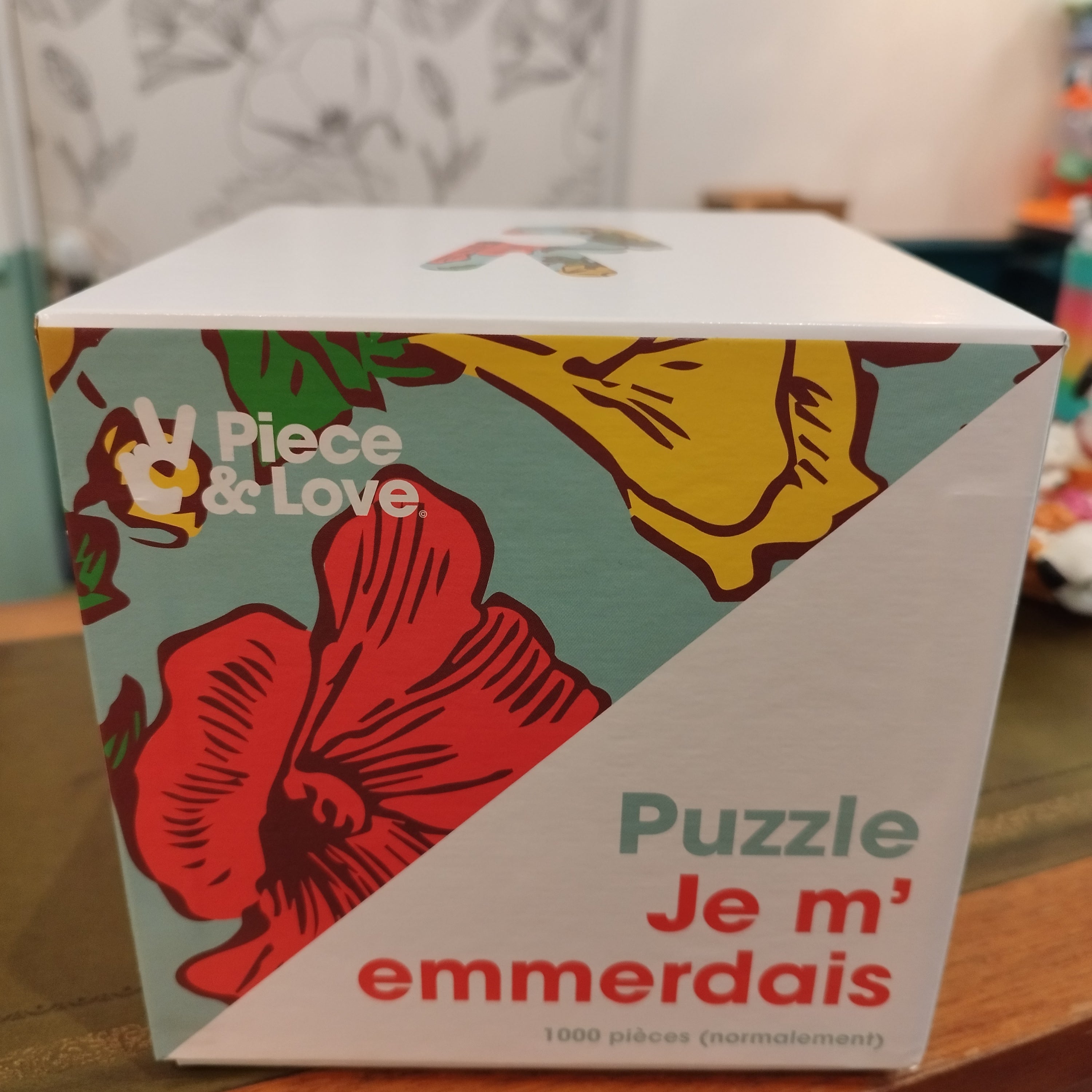 Puzzle 1000 pièces "Je m'emmerdais" Made in France et Plein d'Humour !