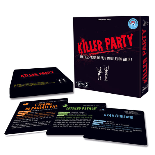 Killer Party, jeu d'ambiance pour une soirée qui tue
