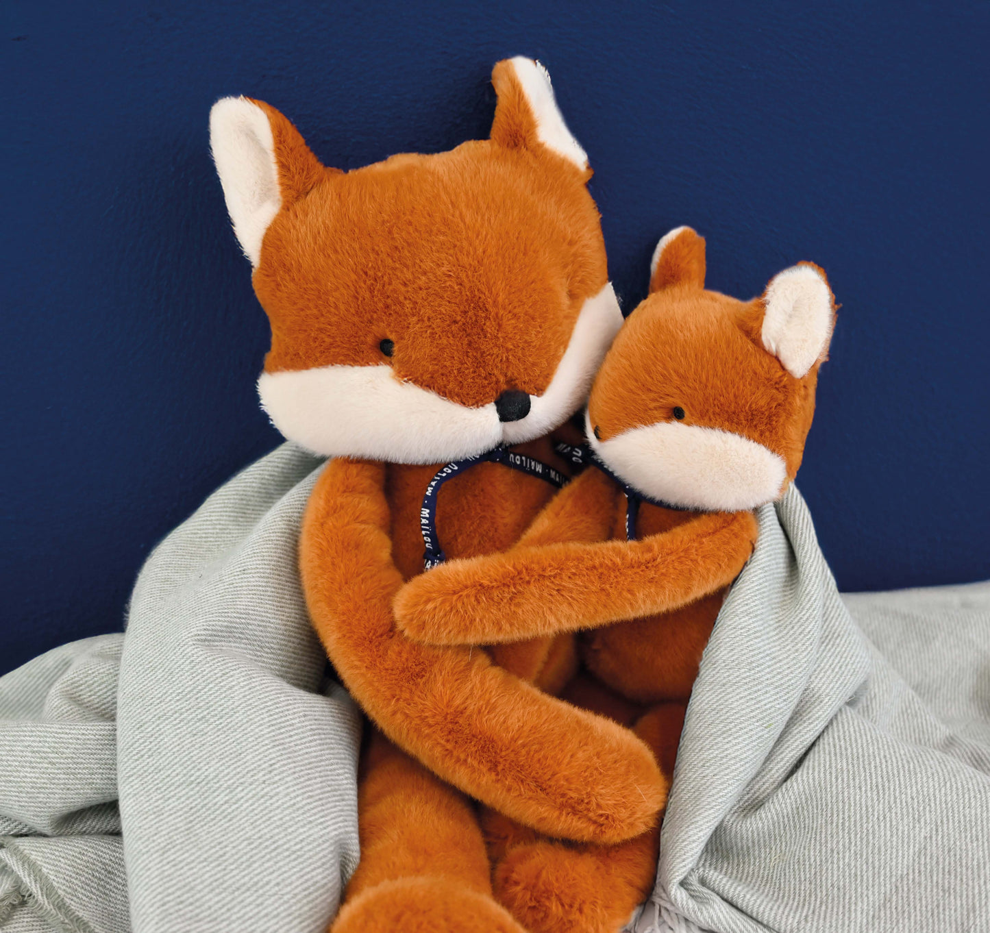 Peluche renard extra-douce Méloé made in France