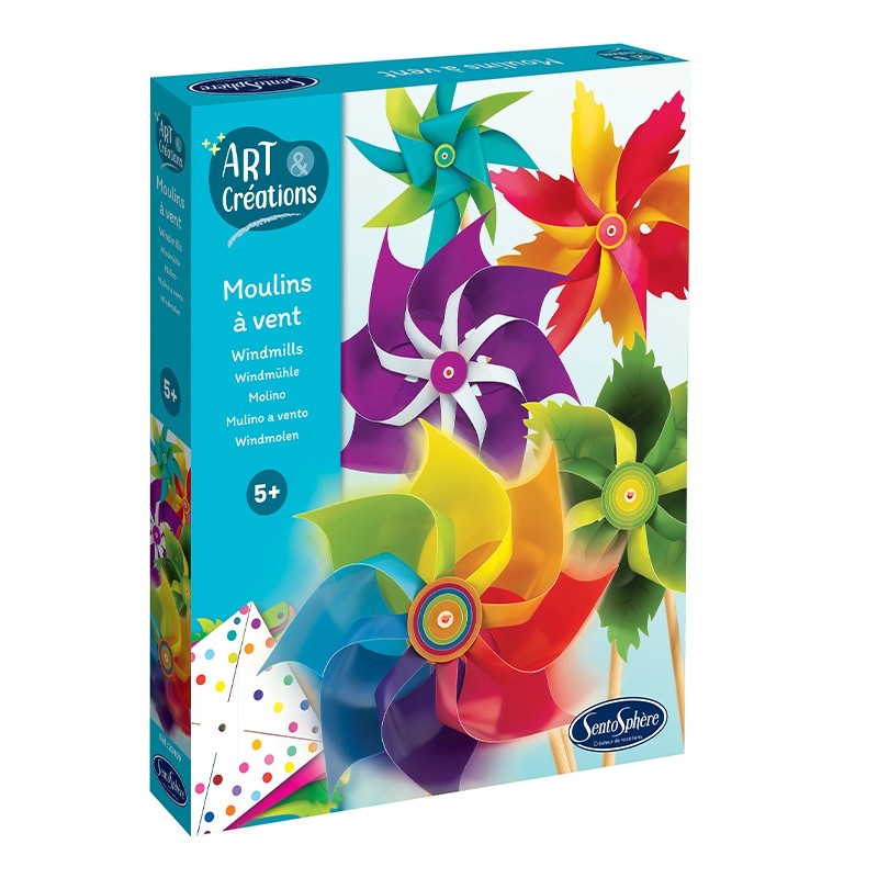 Le kit origami Moulins à vent - Made in France