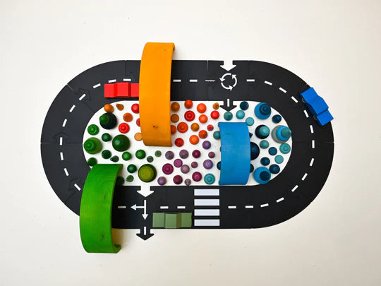 Le circuit flexible 12 pièces - Made in Hollande - Waytoplay