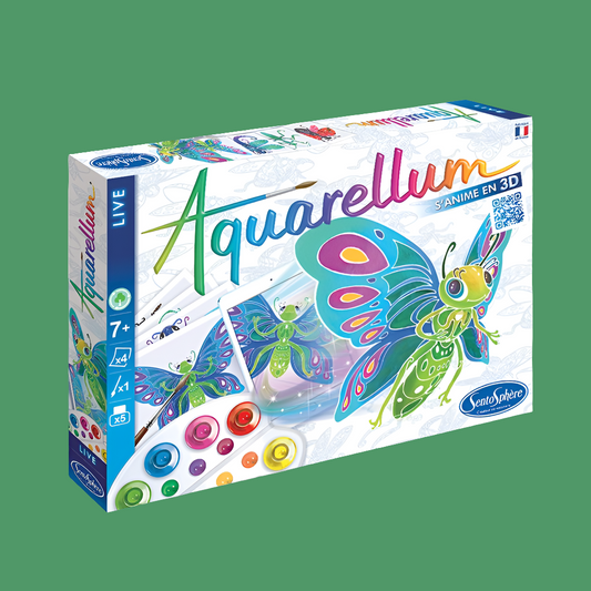 Aquarellum 3D Explorateurs - Initiation à l'aquarelle