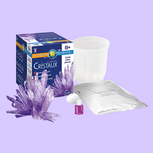Kit scientifique cristal à faire pousser - Made in France