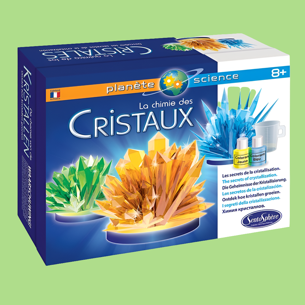 La chimie des cristaux Made in France