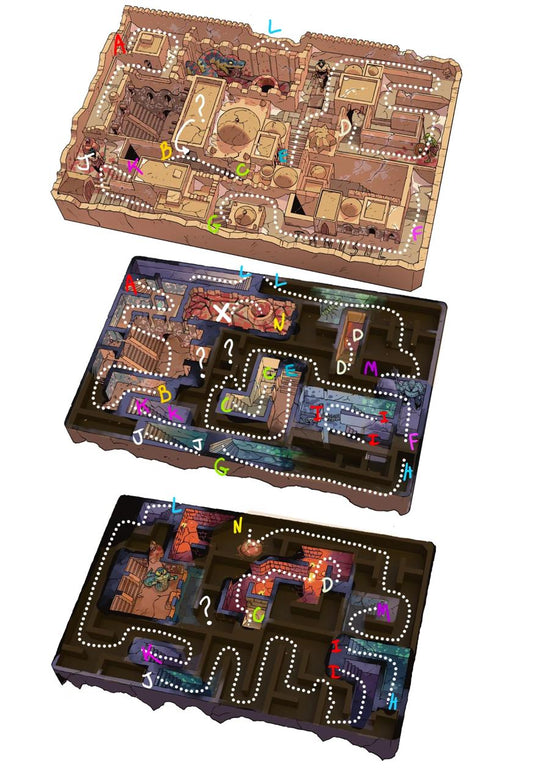 Casse-tête - Inside 3 Troglodyte The Barbarian - Made in France