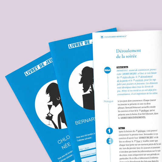 Menace sur le manoir Honcourt - Murder party autour d'un dîner
