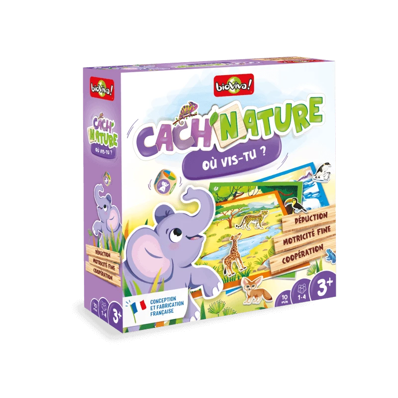 Cach'Nature - My first board game