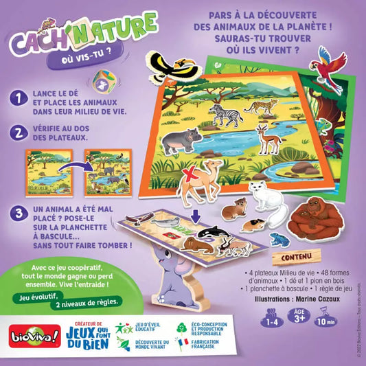 Cach'Nature - Mon premier jeu de société