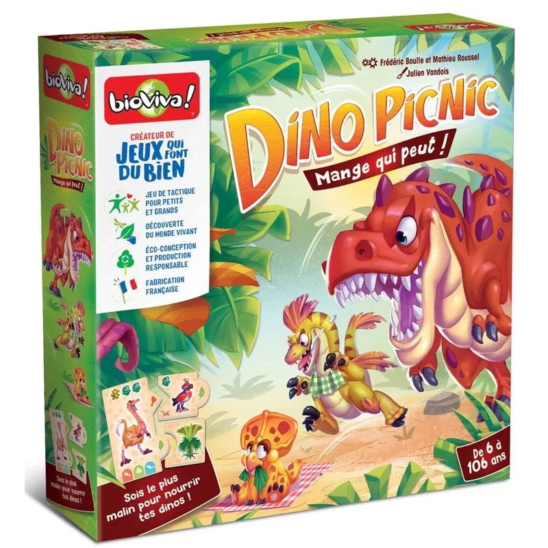 Dino Picnic - Made in France - Bioviva