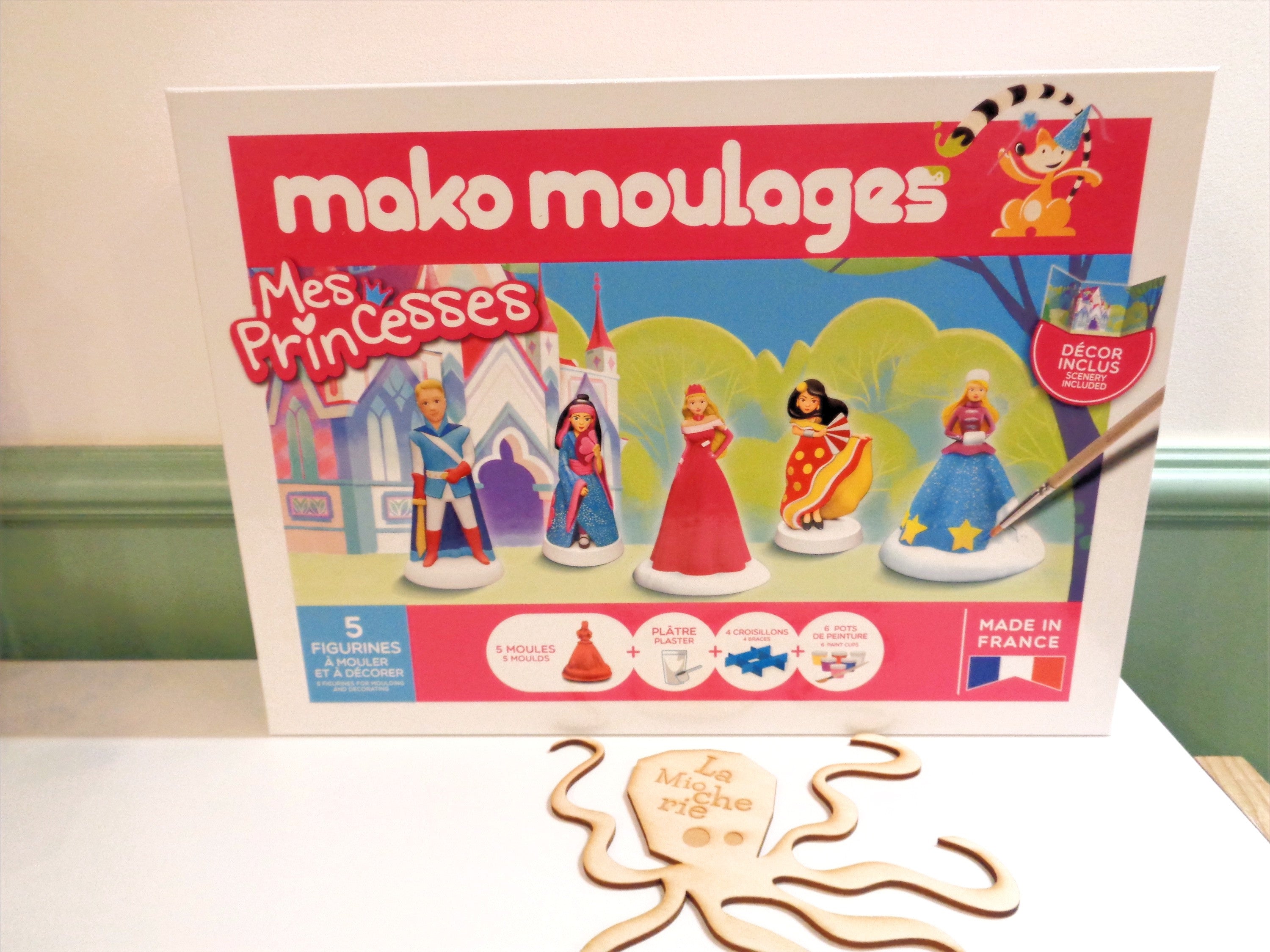 Grand coffret Mes Princesses - Made in France - Mako Moulages