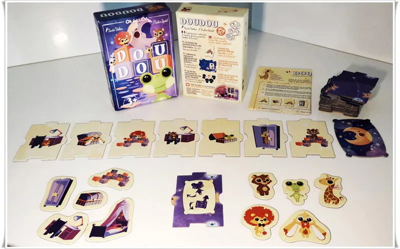Doudou - un jeu d'enquête coopératif adapté aux enfants à partir de 3 ans
