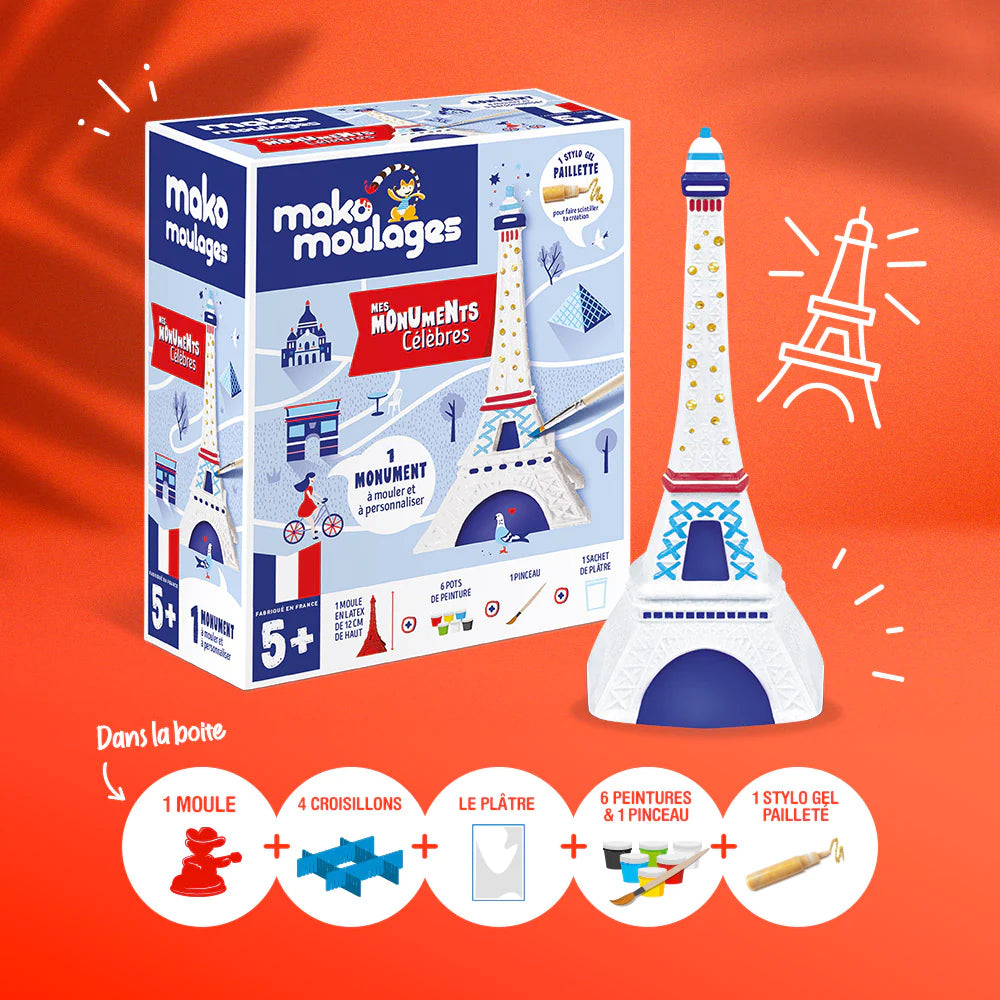 Kit la Tour Eiffel Paris - Made in France - Mako Moulages