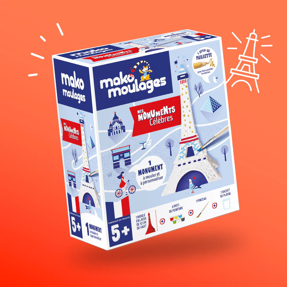 Kit la Tour Eiffel Paris - Made in France - Mako Moulages