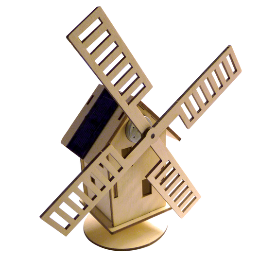 Maquette solaire fabriquée en France - Moulin à vent