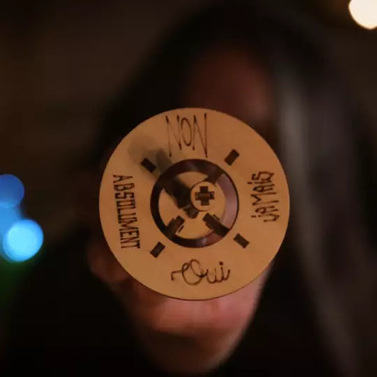 Cardkit 3D Toupie divinatoire en bois - Made in France