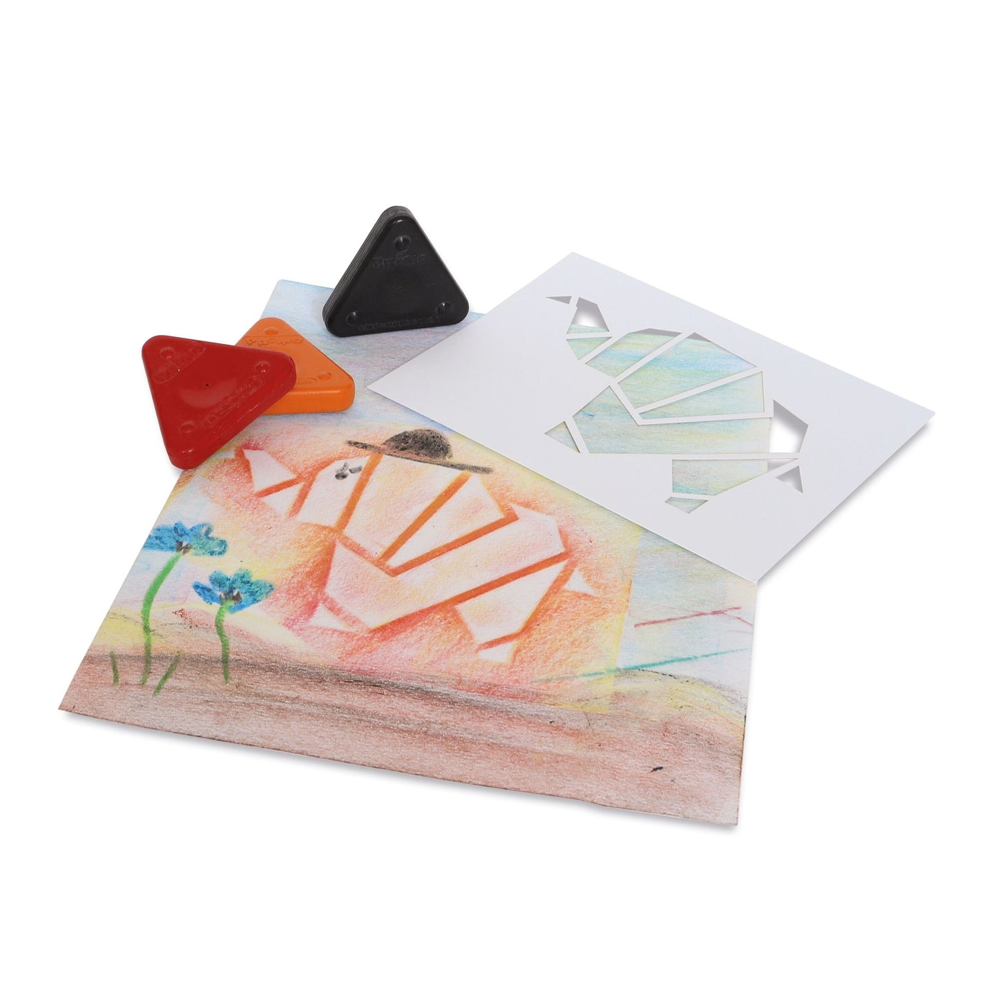 pochoir tout-petits cire