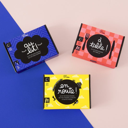 Kit de discussion Au lit ! - Rituel du soir complice et apaisant