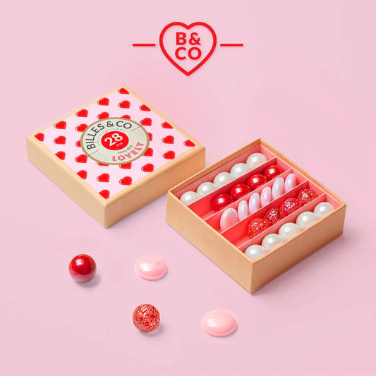 Boîte de billes de collection Lovely