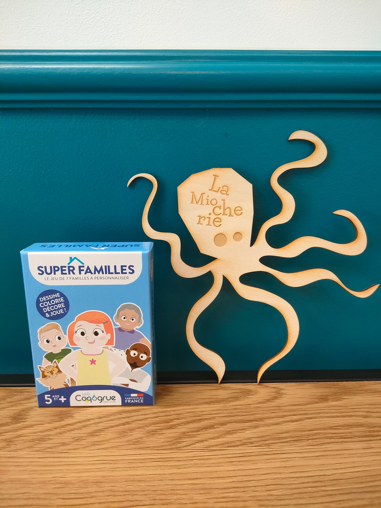 Jeu de 7 familles à customiser par les enfants