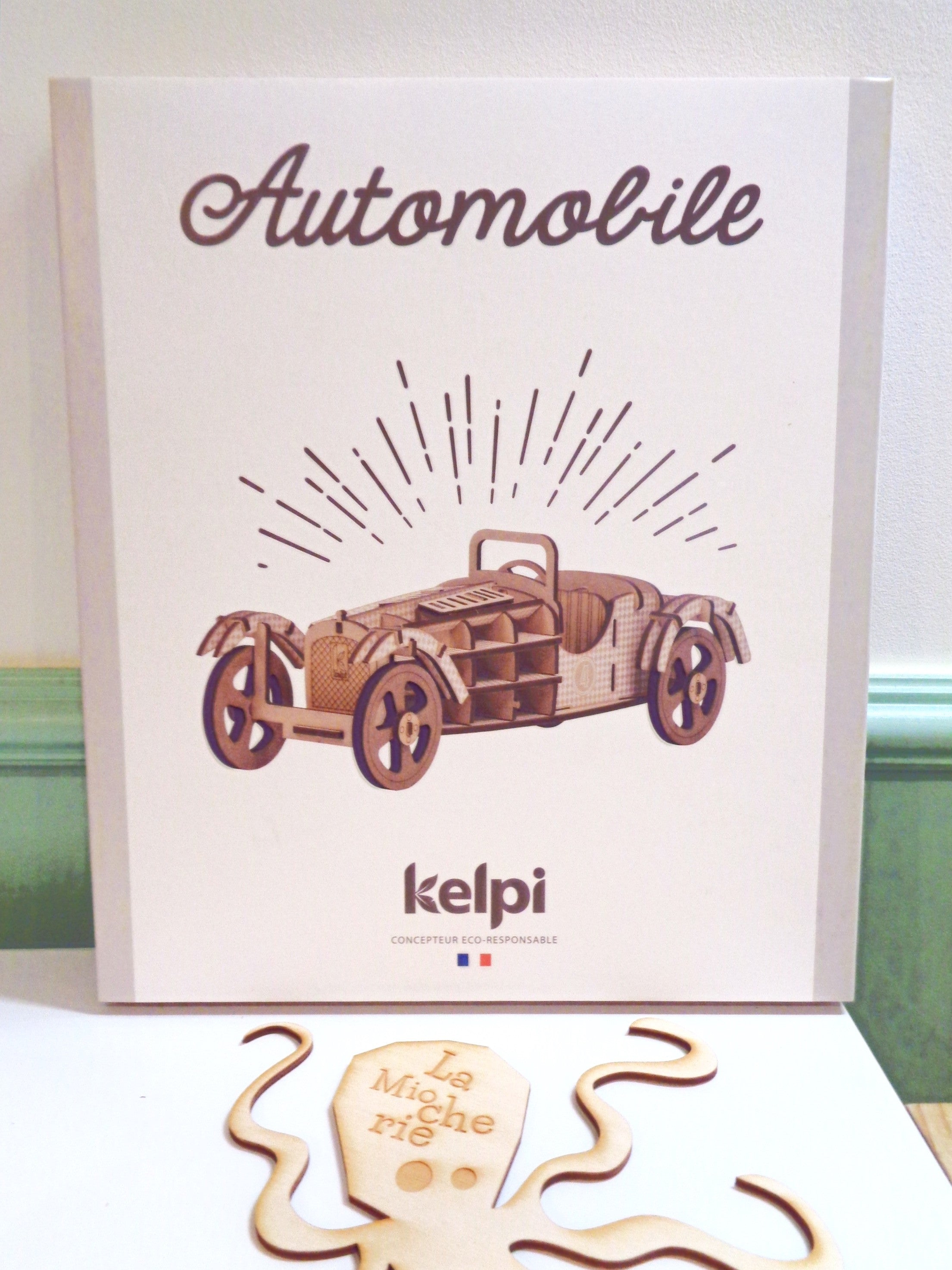 La maquette Automobile blanche - Made in France - Kelpi
