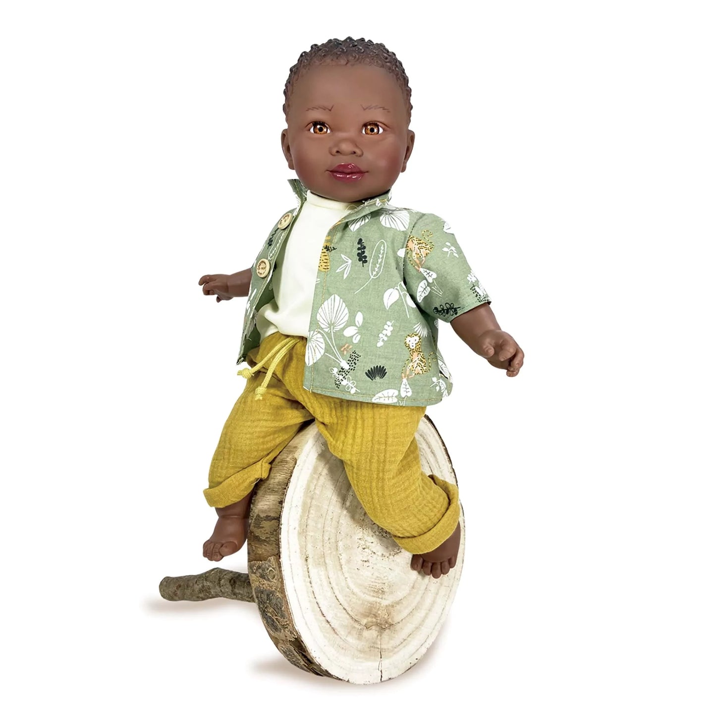 Poupée noire garçon Amir 45 cm - Made in Espagne