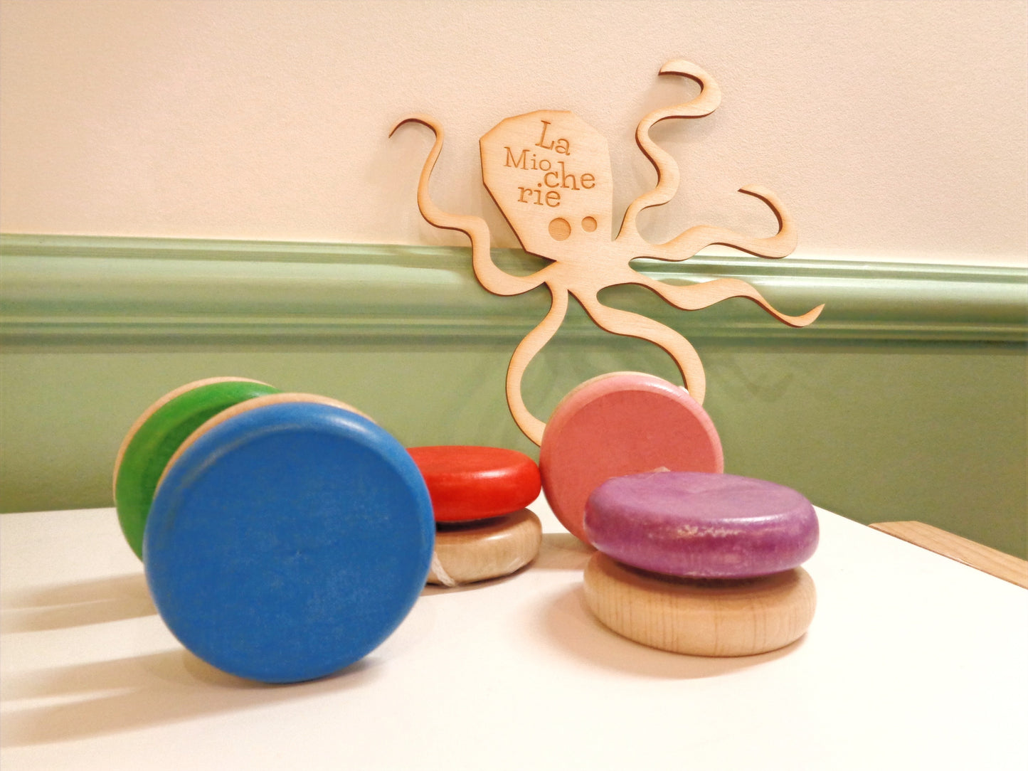 Yoyo bombé en bois - Fabrication Jura