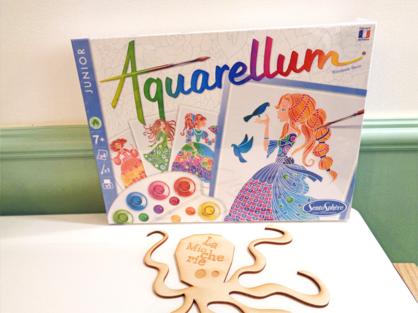 Aquarellum Junior Princesses fleurs - mes premières aquarelles