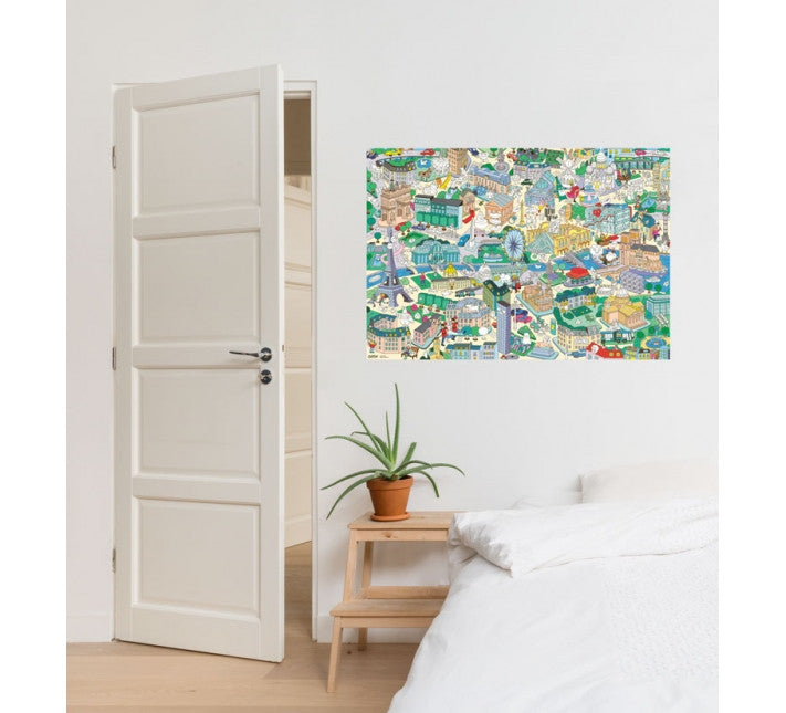Cherche et Trouve Géant Paris - Poster à sticker