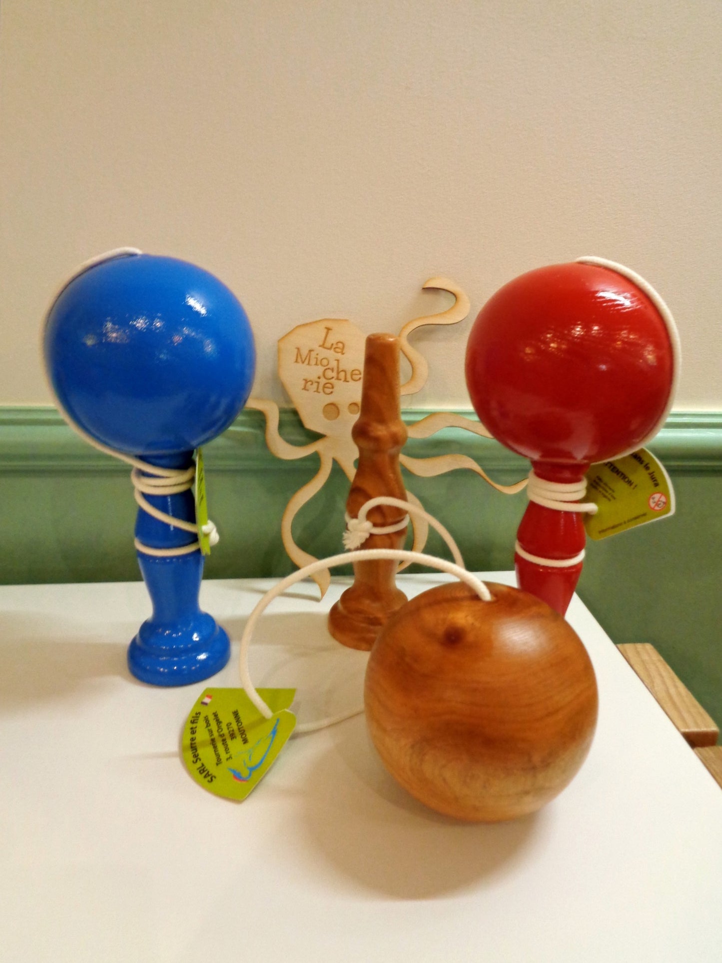 Le grand bilboquet en bois Made in France