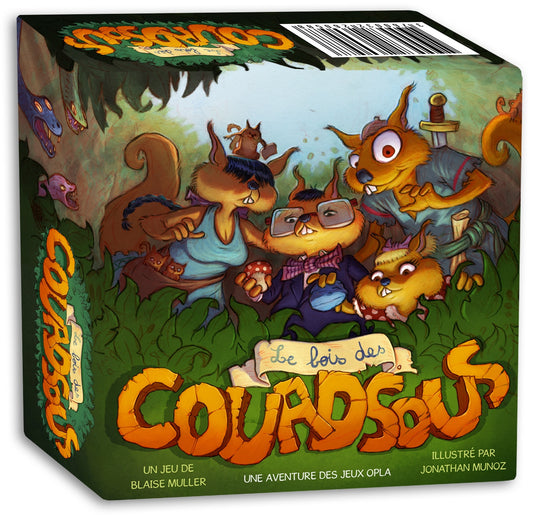 Les bois de Couadsous - made in France -Jeux Opla