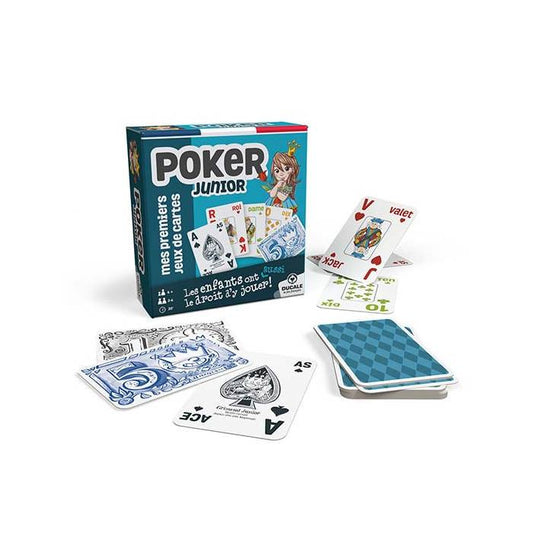 Jeu d'initiation au Poker pour enfants - Poker Junior - Made in France