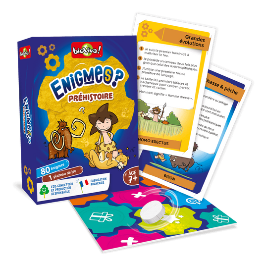 Enigmes Préhistoire - Made in France - Bioviva