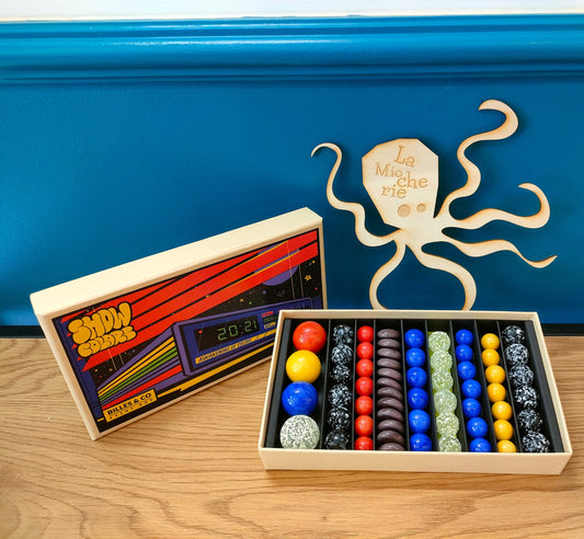 coffret billes Show colors phosphorescente