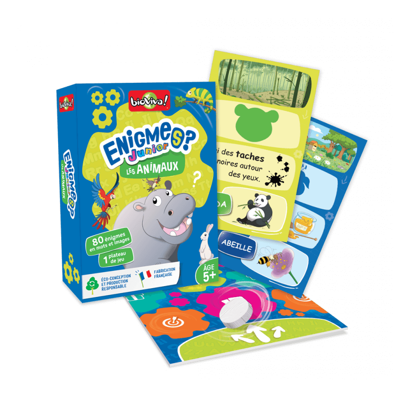 Junior Riddles Animals - Made in France - Bioviva
