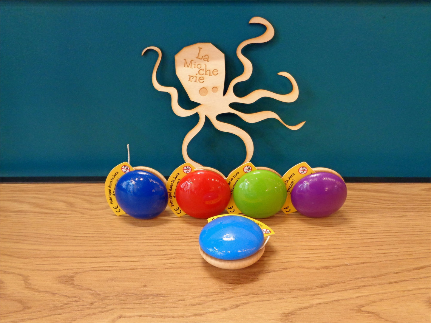 Le Yoyo Coccinelle ou coloré - Made in France (Jura)