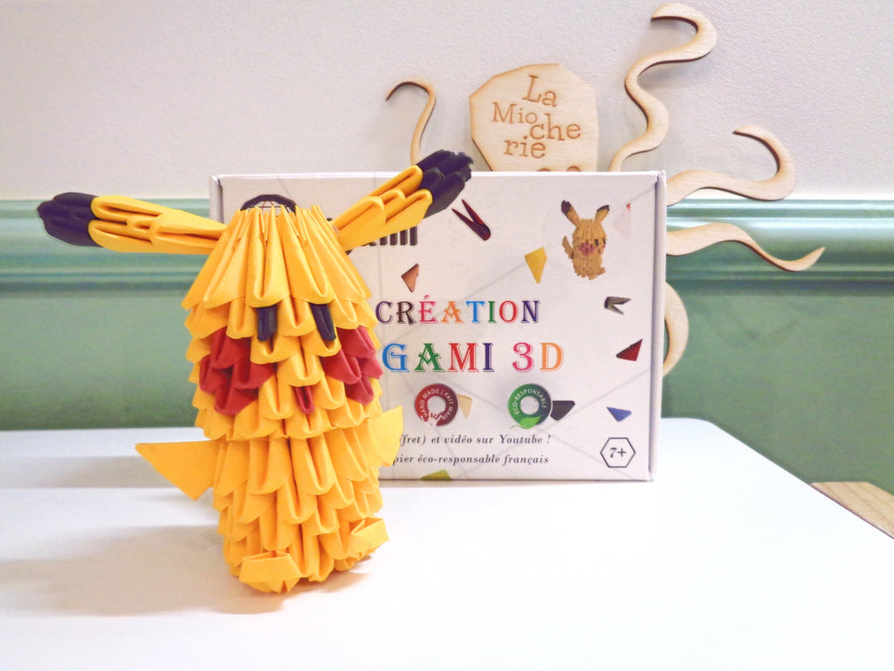 Origami 3D Pikachu - Made in France
