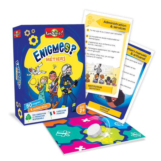 Enigmes Métiers - Made in France - Bioviva