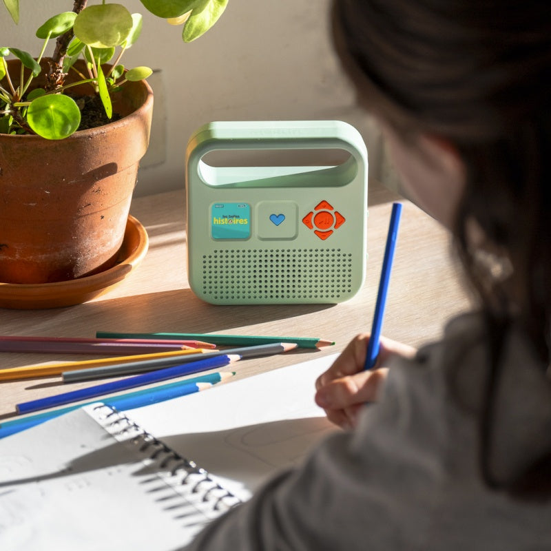 La Conteuse Merlin : le meilleur de l'audio pour vos enfants, sans écran.