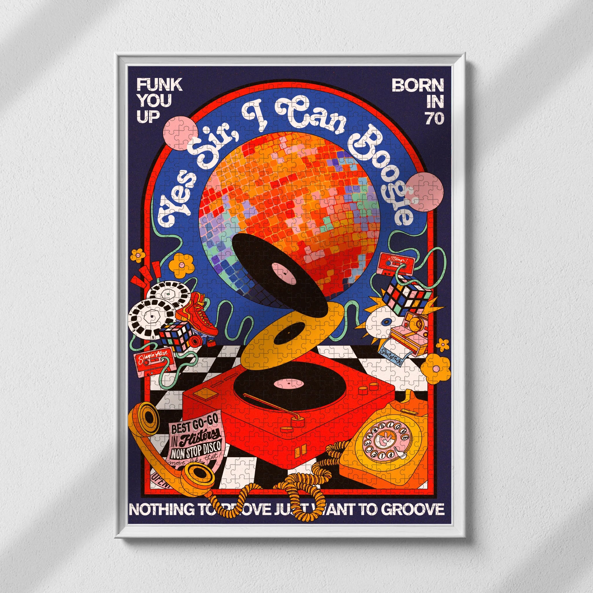 Puzzle 1000 pièces Boogie fabriqué en France