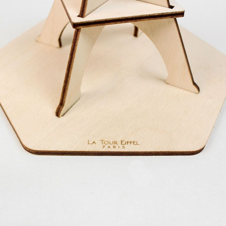 Tour Eiffel en bois à assembler - Fabrication française