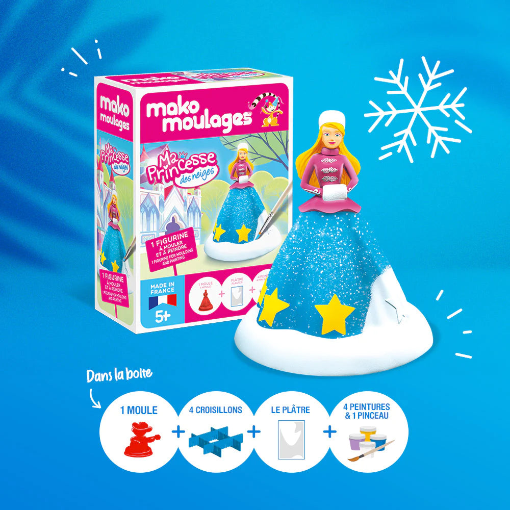Kit ma Princesse des Neiges - Made in France - Mako Moulages