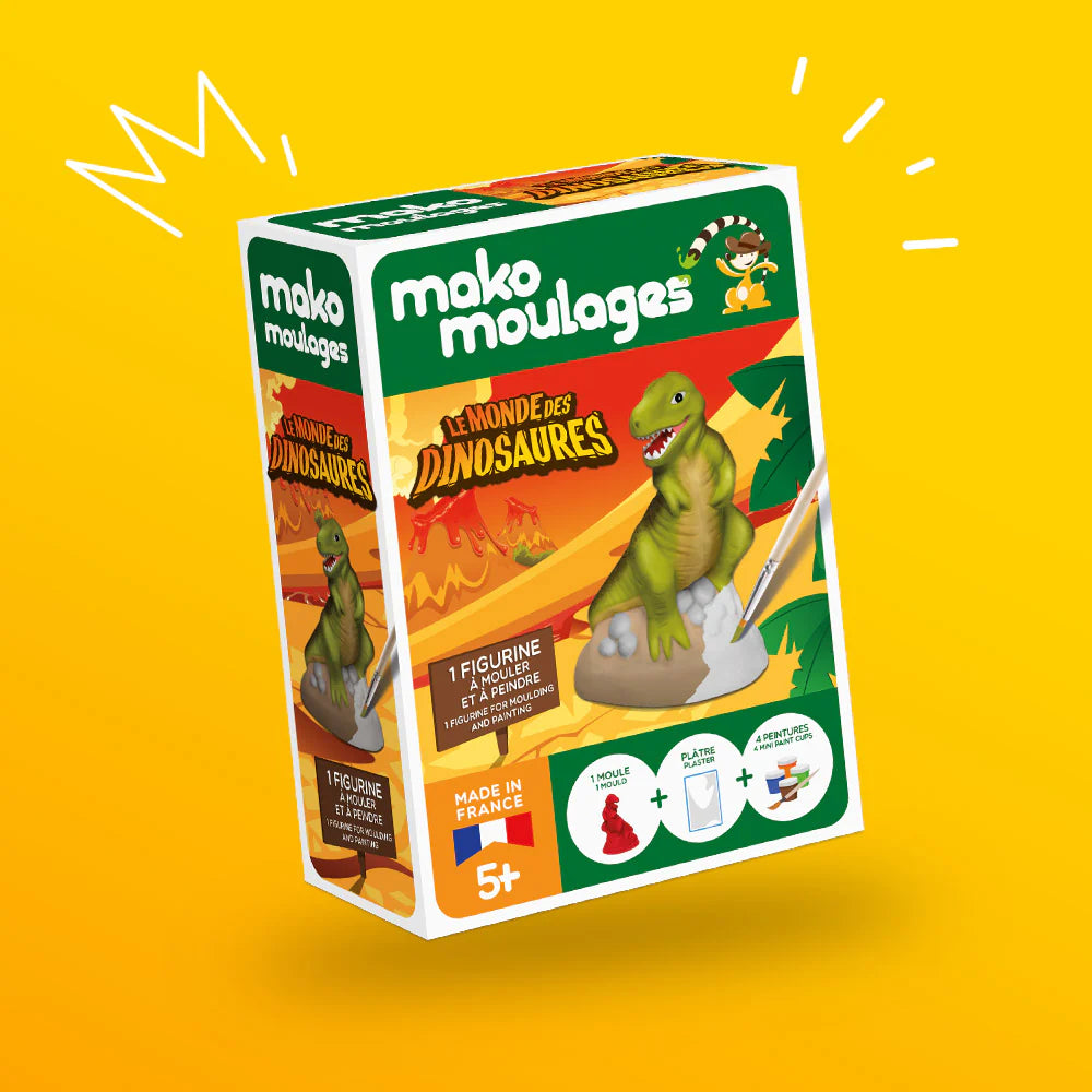 Kit Tyrannosaure Le Monde des Dinosaures - Made in France - Mako Moulages