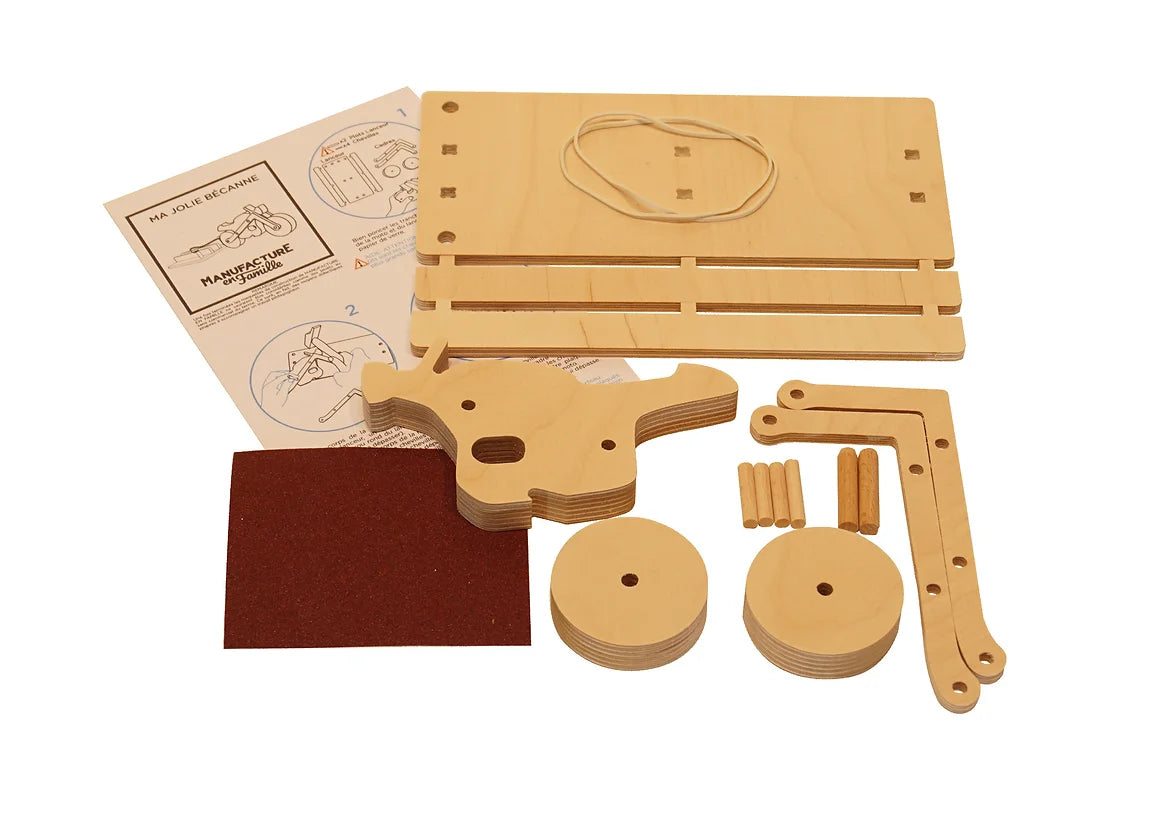 Plywood ballista kit - Made in France - Family manufacturing