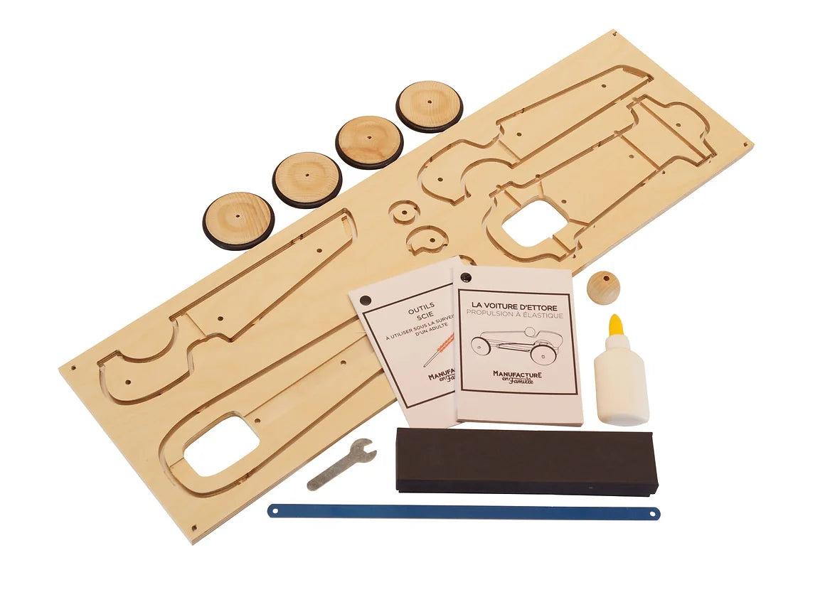 Kit la Voiture d'Ettore - Made in France - Manufacture en famille